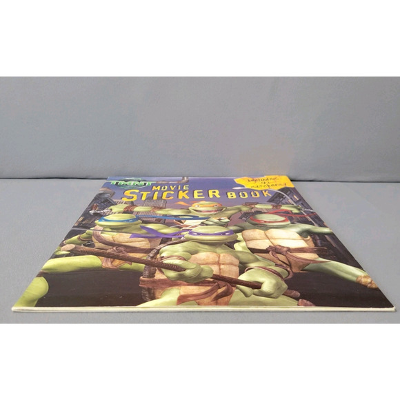 TMNT Movie Sticker Book by Irene Kilpatrick 2007 Paperback Teenage Ninja Turtles - Picture 7 of 14